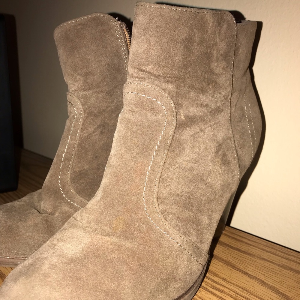 Tan Booties